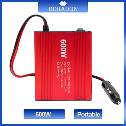 600W Car Power Inverter 12V 220V and AC 110v Auto Converter Transformer Power Converter Modified Sine Wave Universal Socket