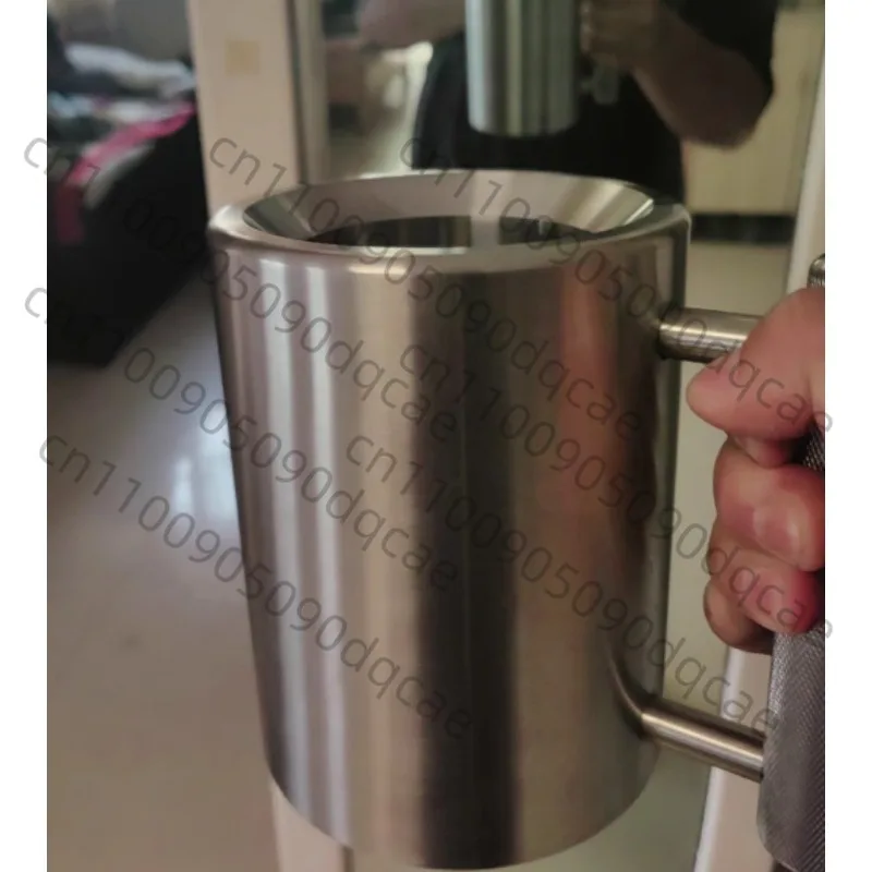 Coctelera con mancuernas de doble capacidad de 8 kg 2025 - Botella de gimnasio de acero AISI304 de 100 ml/300 ml para fitness en casa