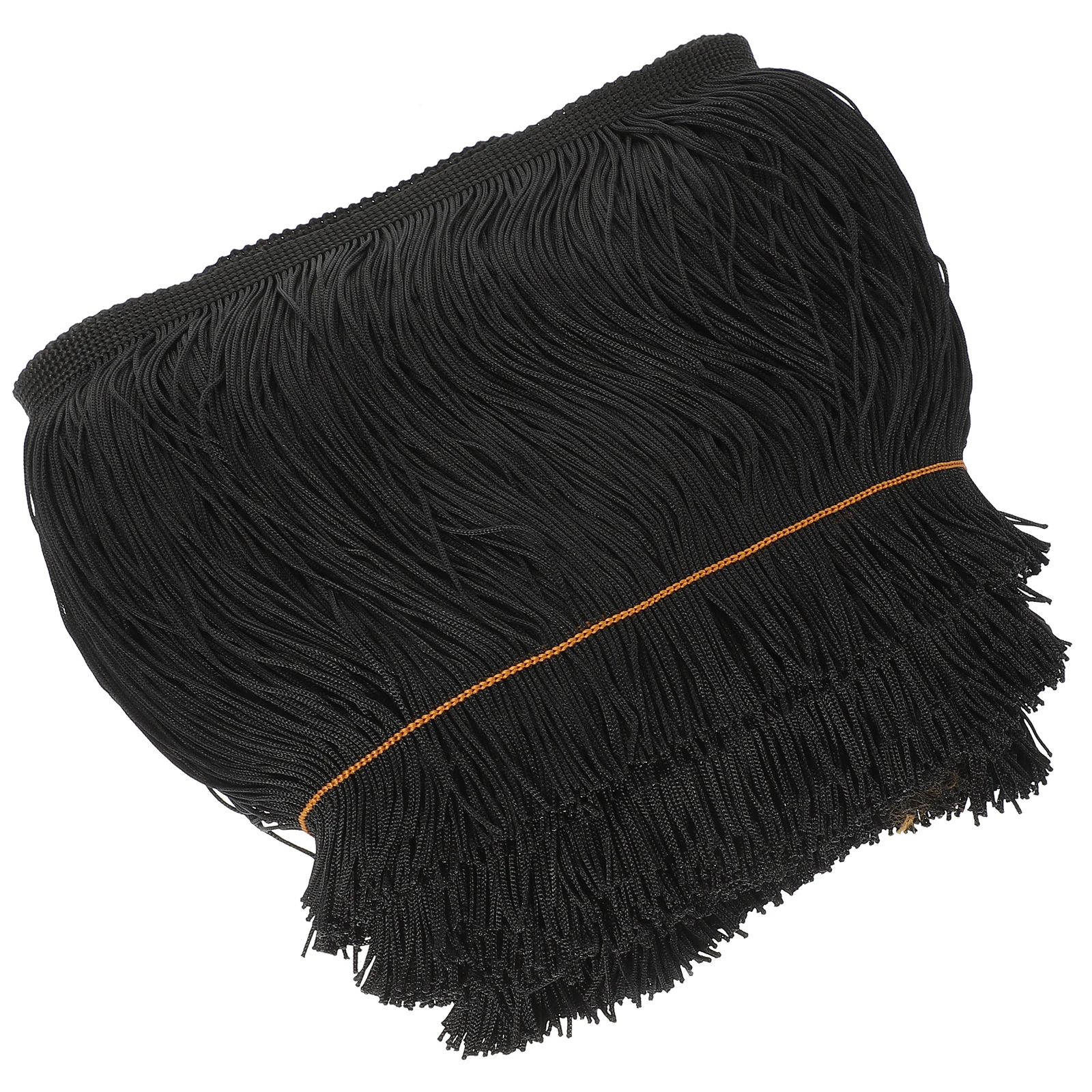 

Dance Costume Curtain Fringe Trims Polyester Edging Decoration Tassel Trim Sofa Fringe Decor Handmade Material Washable Fade