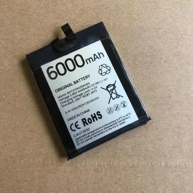 Battery for Doogee S98 Pro S99 S98 Original Bateria 6.3\