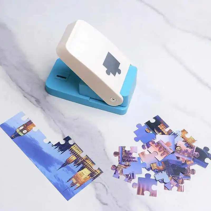 Puzzle Maker Puncher DIY Puzzle Puncher Children's Intelligence Embosser Labor-saving Photo Decoration