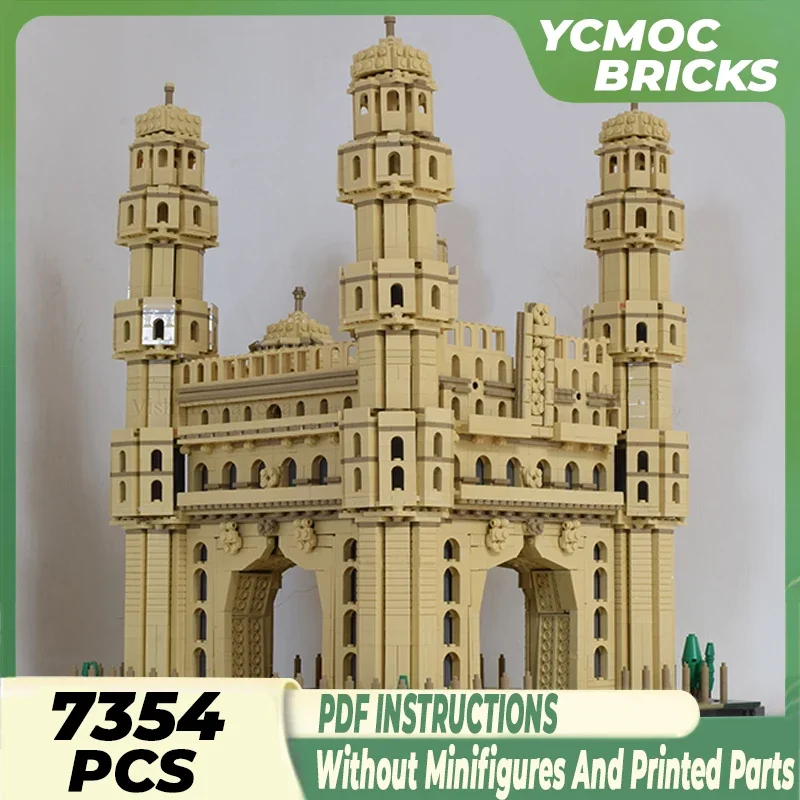 Moc Building Blocks Classic Architectural Model Monument Technical Bricks DIY Assembly Construction Toys For Kids Holiday Gifts