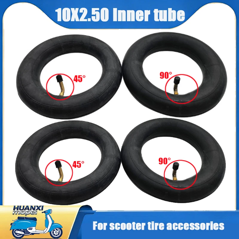 

2 PCS 10X2.50 Inner Tube Tire 10 Inch Camera for Kaabo Mantis 10 / Kugoo M4 Pro G1 Inokim Oxo Wheel Electric Scooters Parts