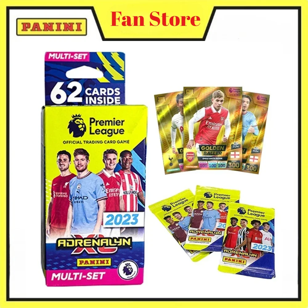 

2023 Panini Premier League Official Adrenalyn XL Genuine Football Star Limited Trading Cards Box Fans Collection