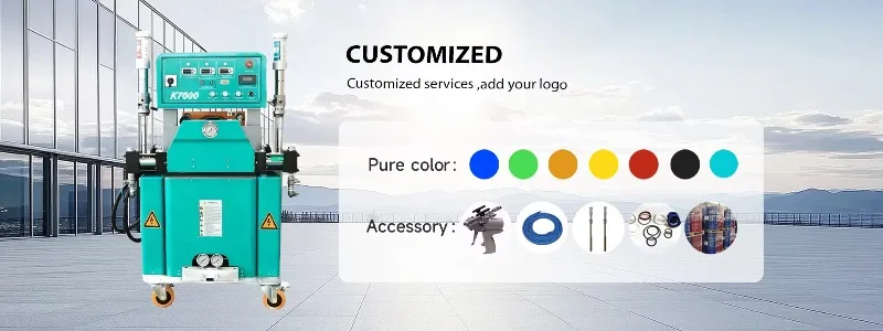 YG High Pressure Pu Foam Polyurethane Closed Foam Machine