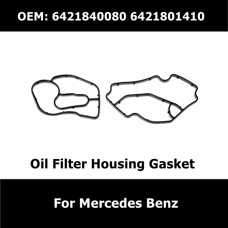 6421840080 6421801410 Rubber Oil Filter Housing Gasket For Mercedes Benz ML320 ML350 R320 Dodge Sprinter