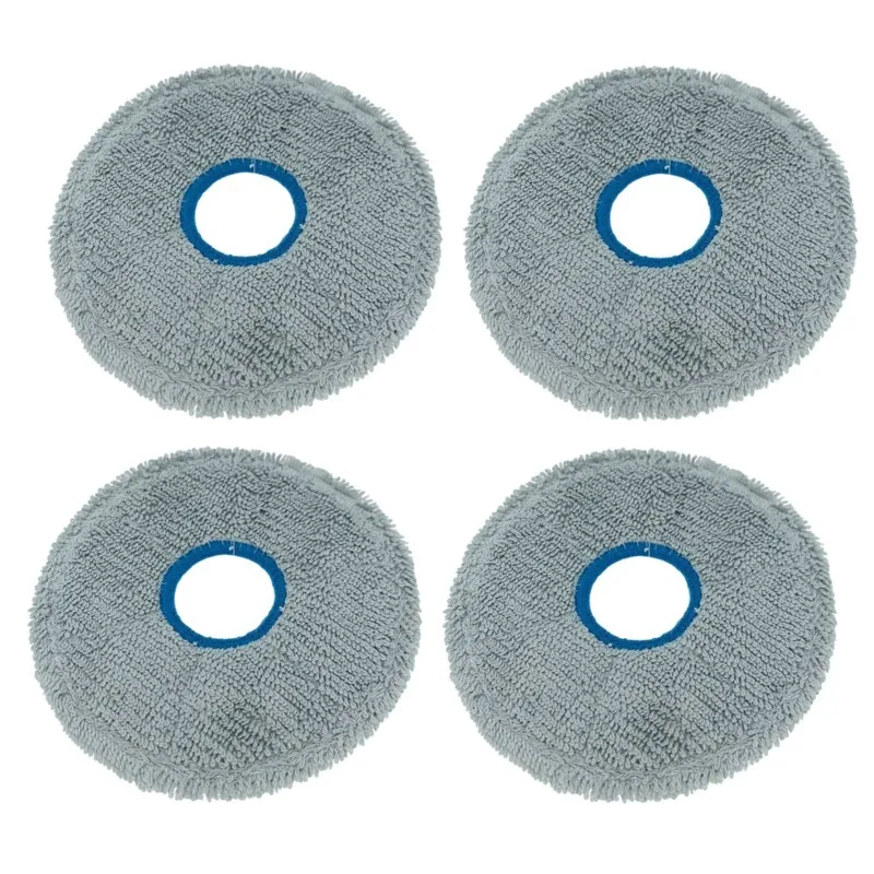

СОВЕРШЕННО НОВЫЕ Моющиеся салфетки для Dreame Matrix 10, ULTRA Mop Cloth - 4 шт., термостойкие чистящие подушечки для поломоечных машин.