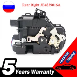 Rear Right Door Lock Mechanism For VW /GOLF /BORA /LUPO /PASSAT B5 MK4 /SEAT /Skoda 3B4839016A