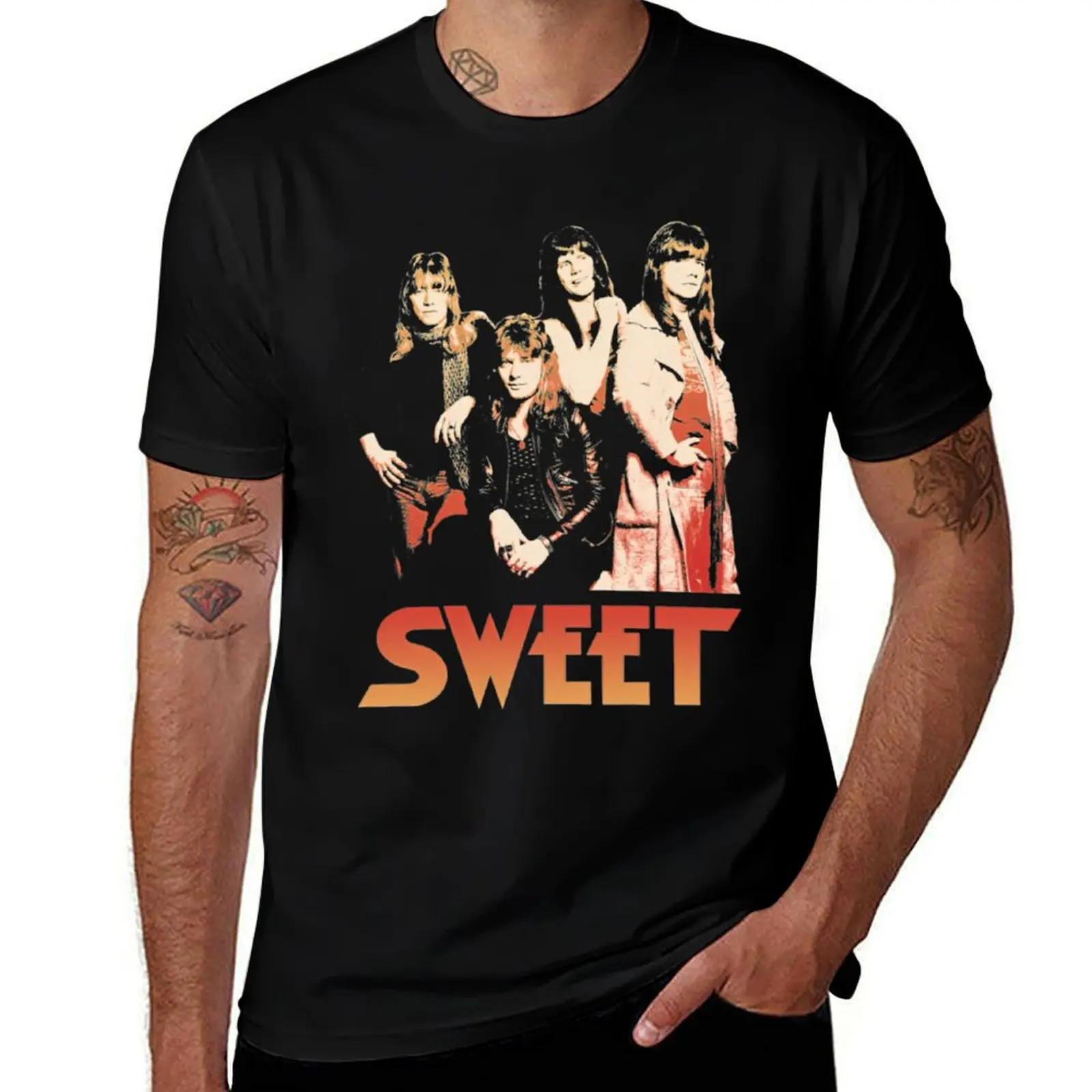 

The Sweet Glam Rock T-Shirt funny t shirts cotton t shirts for man graphic vintage