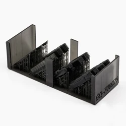 1Set 1/700 Scale Model Russia Railway Rolling Stock Early Type 3D Printed Resin Simulation Train DIY Assembling Toys for Kids