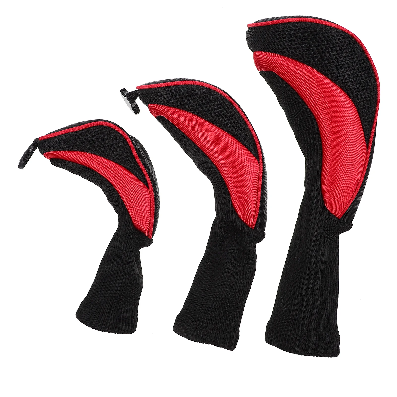 مجموعة واحدة من غطاء رأس نادي الجولف، مادة قماش ممتازة، حماية من الحشو السميك للسائق، أغطية مضرب الحديد، تغطية كاملة #6