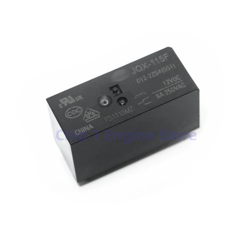 5PCS original relay HF115F-005-2ZS4 HF115F-012-2ZS4 HF115F-024-2ZS4 8A 8-pin double-open relay