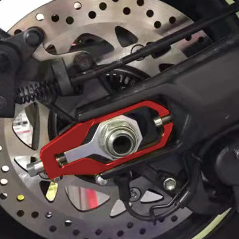 New For TMAX 530 2017-2019 TMAX 560 2020-2024 Motorcycle CNC Rear Wheel Axle Blocks Chain Adjusters Tensioners tmax530 tmax560