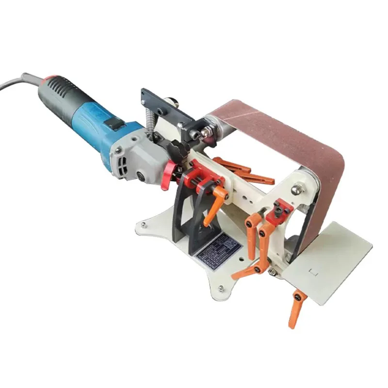 Small Belt Sander Frame 730x50MM Belt Sander Adapter Angle Grinder Modified Benchtop Knife Sharpener