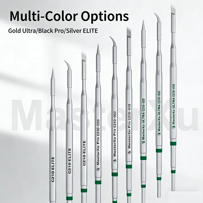 C210 Soldering Iron Tips Lead Free Anti Oxidation Fast Heat Conduction I IS K Tip Compatible With T210 T26 S210 Station