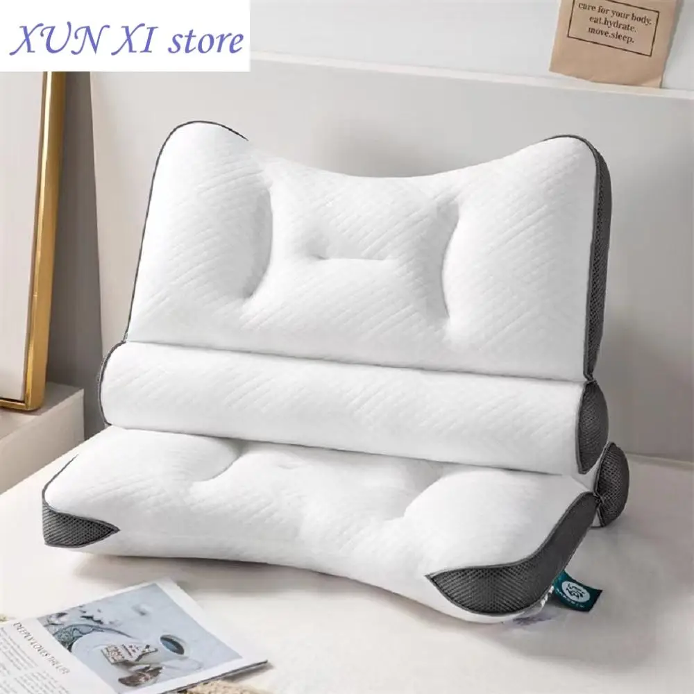 Memory Orthopedic Cotton Pillow 40X60cm Slow Rebound Soft Memory Slepping Pillows Ergonomic Shaped Relax The Cervical For Adult