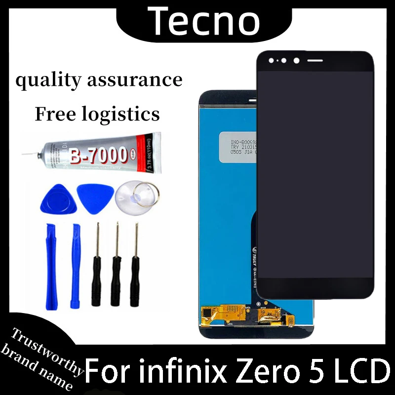 Black LCD For Infinix Zero 5 X603 X603B LCD Display With Touch Screen Digitizer Assembly for Infinix X603 LCD Replacement