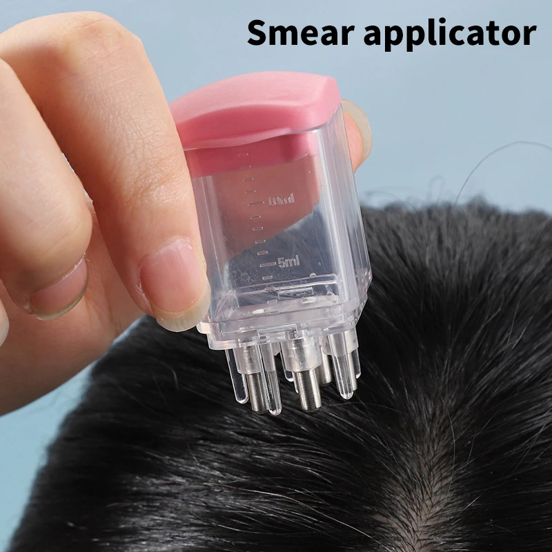 

Scalp Applicator Liquid Comb Portable Mini Massage Comb Essential Oil Liquid Guiding Massager Anti Hair Loss Scalp Care Tools