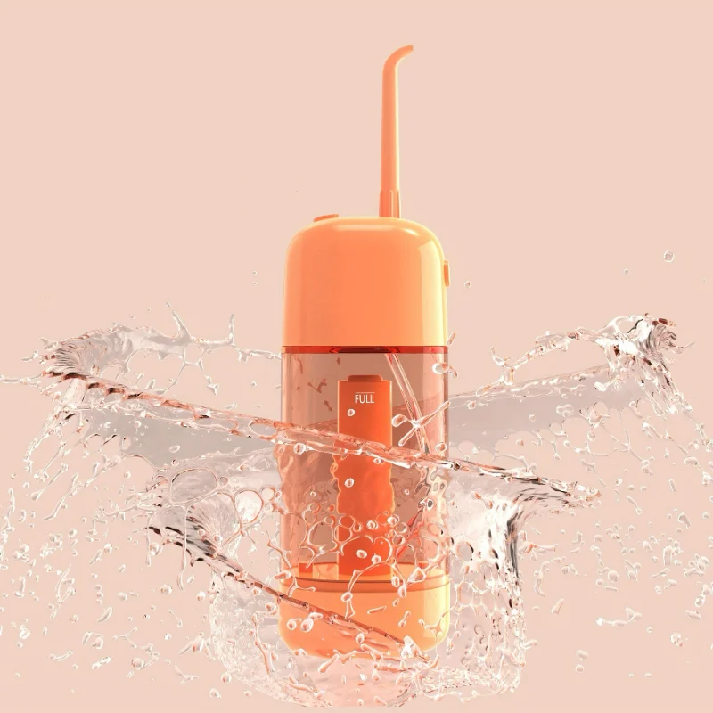 

Portable Irrigator Water Flosser for Kids' Teeth Cleaning & Whitening - No Electricity Needed!