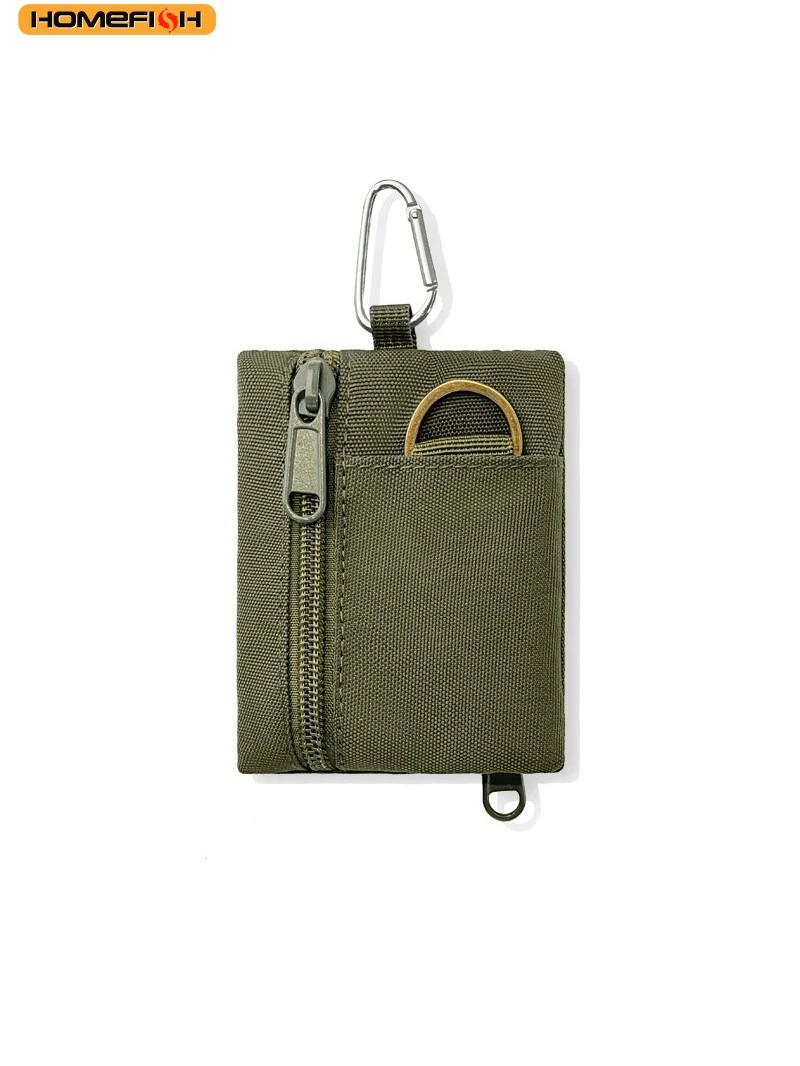

HOMEFISH Multifunctional Tactical Mini Pouch, Outdoor Portable Bag for Change and Keys