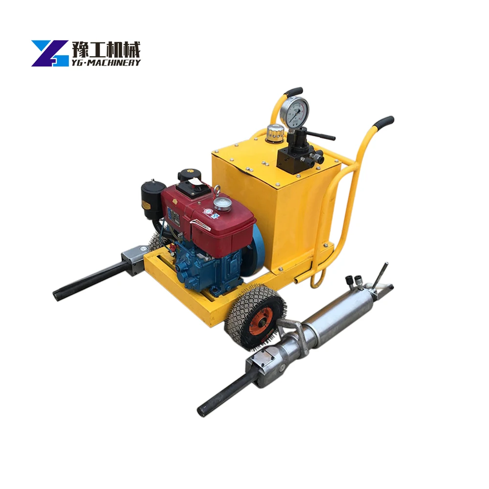 China Easy Operate Cleaving Machine Excavation Splitter Portable Hydraulic Stone Splitting Tool for Break Stone Block Equipment