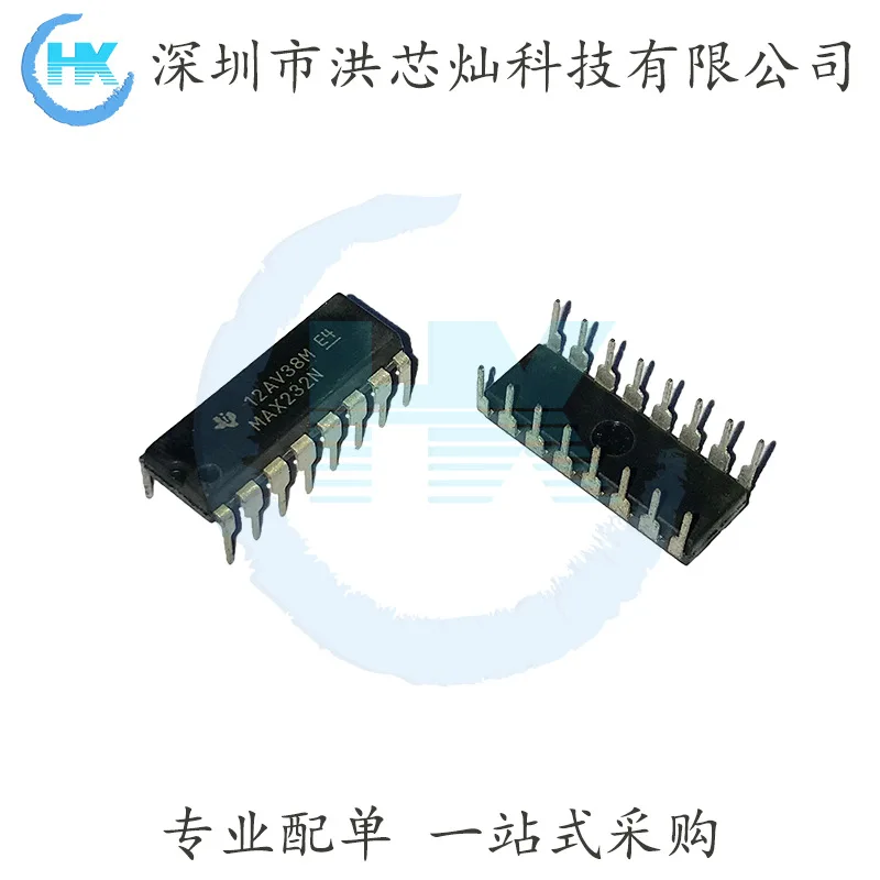 MAX232N PDIP-16 RS232 IC TI/asli, tersedia. Power IC