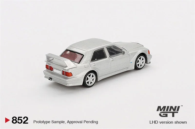 **Pre-Order** MINI GT 1:64 190E 2.5-16 Evolution II Astral Silver LHD Diecast Model Car