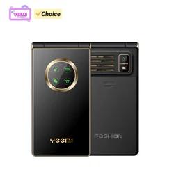 Originale Brand New Yeemi M3-1 Cellulare GSM 2G 2.8 pollici HA CONDOTTO LA Luce Dual SIM 8MP Fotocamera Flip Grande Tastiera Voce Forte Telefono Mobile