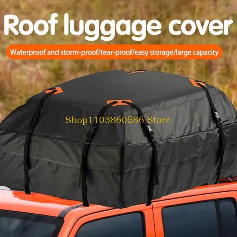242A Weatherproof Vehicle Top shipping container Featuring double Layer Protection And strong Fastening For Outdoor Activities
