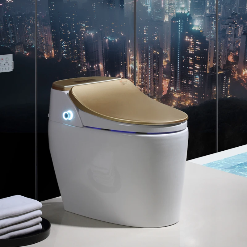 

Китай Умное мытье биде Автоматическое открытие Датчик отопления Интеллектуальное и автоматическое смывное сиденье для унитаза с ночником