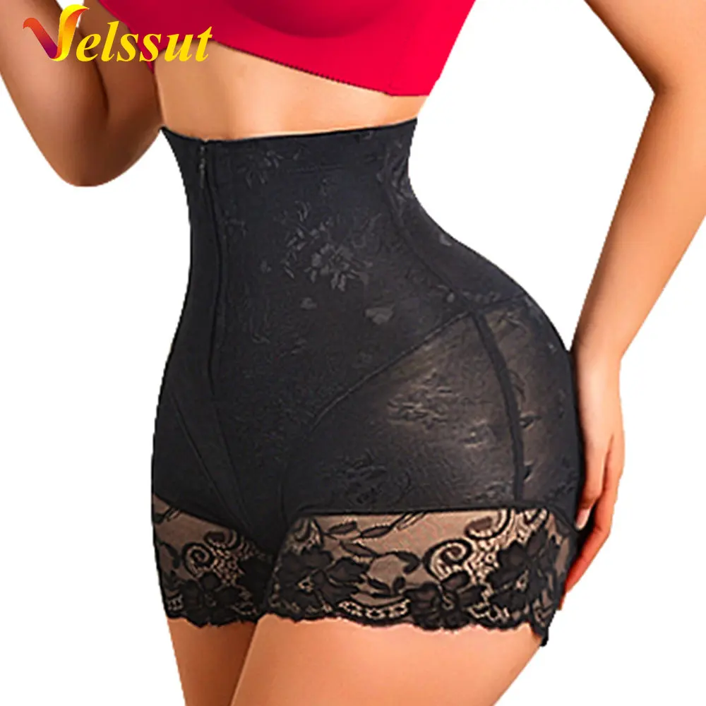 

Velssut Body Shaper Shorts for Women Slimming Panties with Belt Shapewear Tummy Control Fitness High Waist Panty Underwear Gym