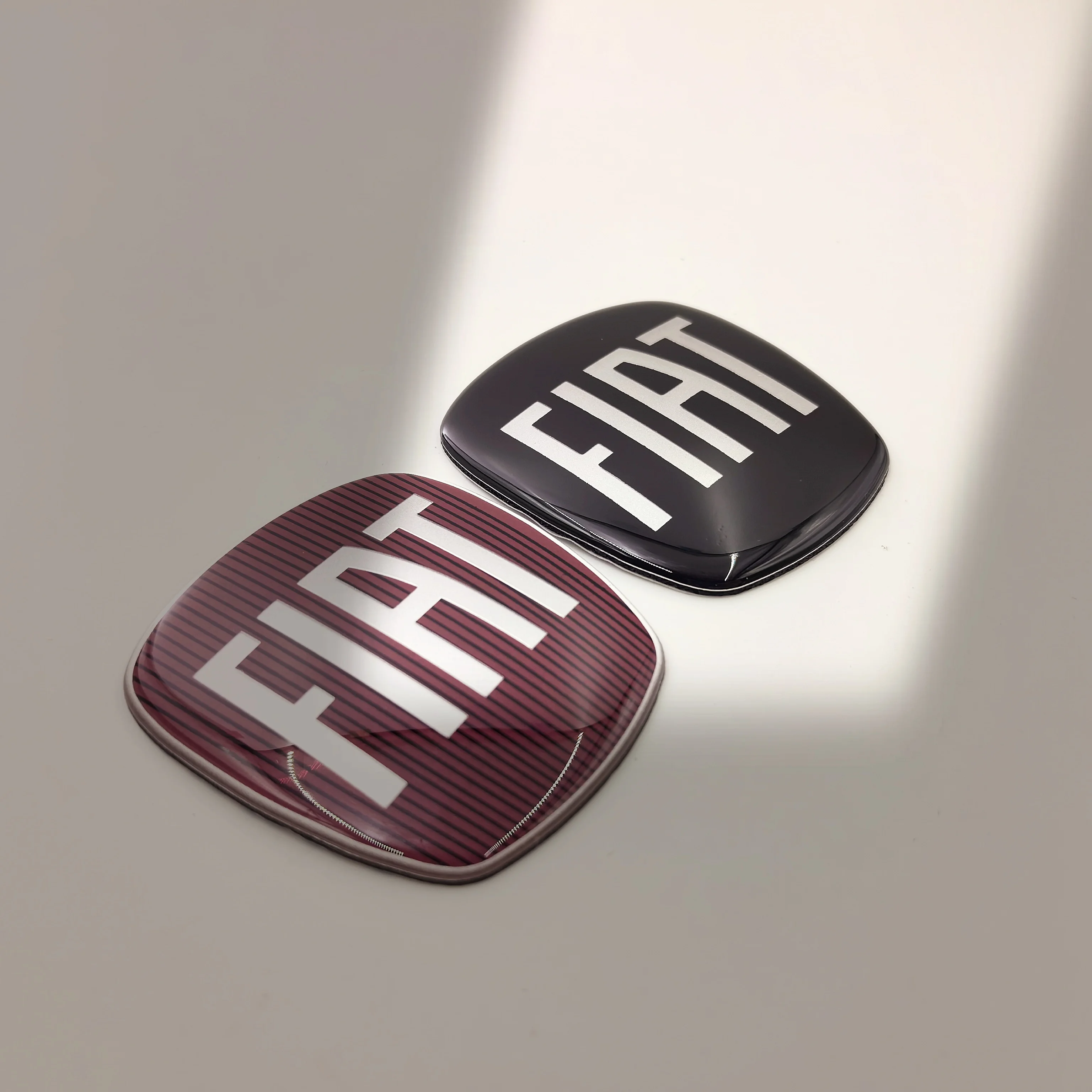 FIAT Auto-Emblem für Motorhaube, Heckklappen-Abzeichen 64/85mm, Auto-Motorhauben-Logo-Aufkleber-Design, Heckklappen-Abzeichen-Zubehör