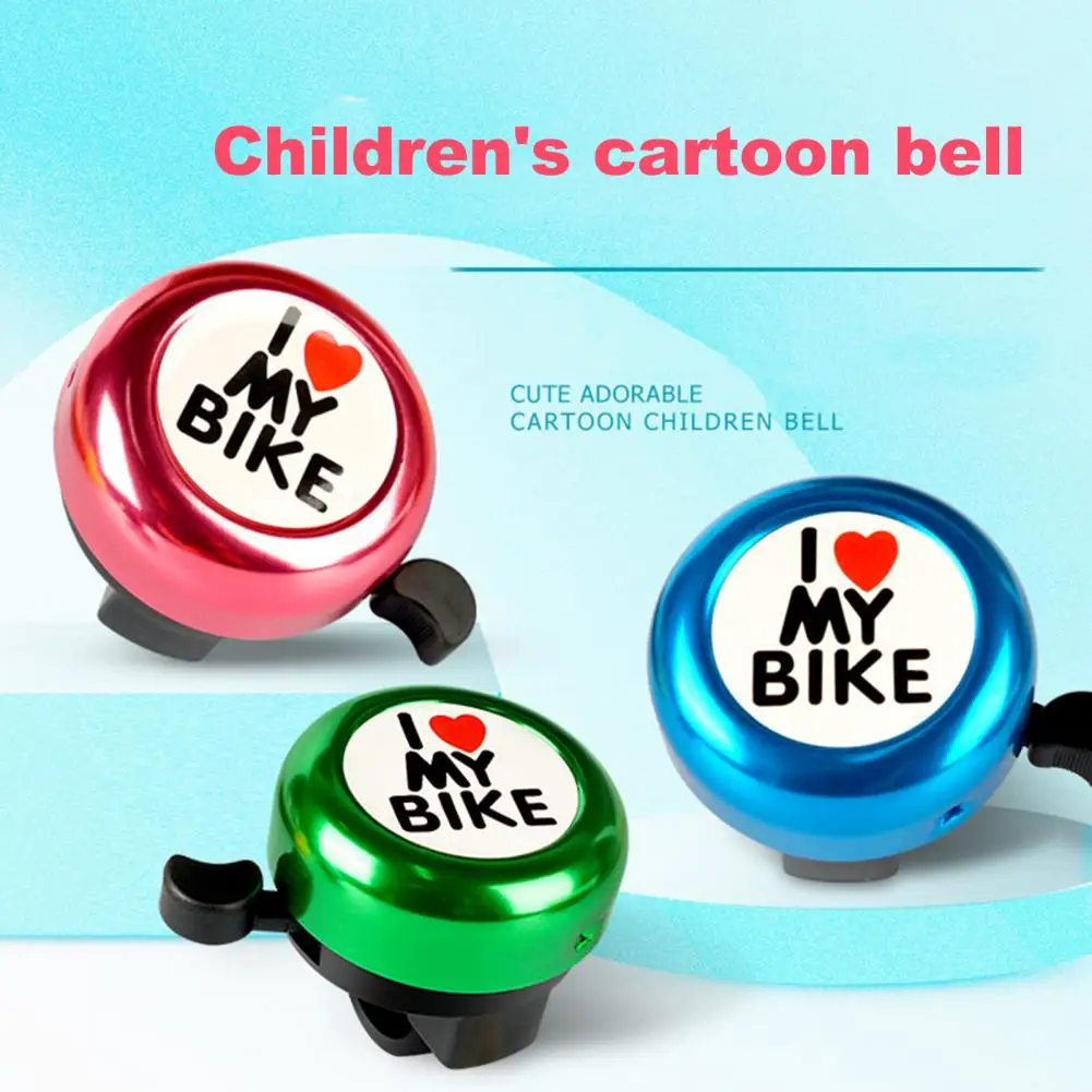 8 Colors Cute Bicycle Bell Handlebar Bell Loud Sound Bike Bells Alarm Warning Electric Scooter Bell Bike Accessories E-Bike Bell