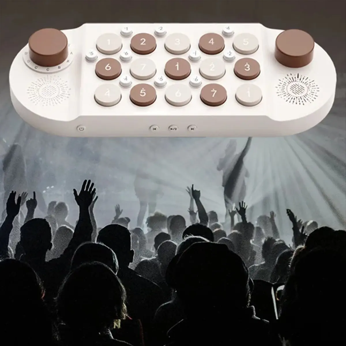 Dynamic Pocket Music Keyboard Gaming Bluetooth Piano ElectronicOrgan Learn to Play Sing Compose MIDI Children'S Toy Instrument,A