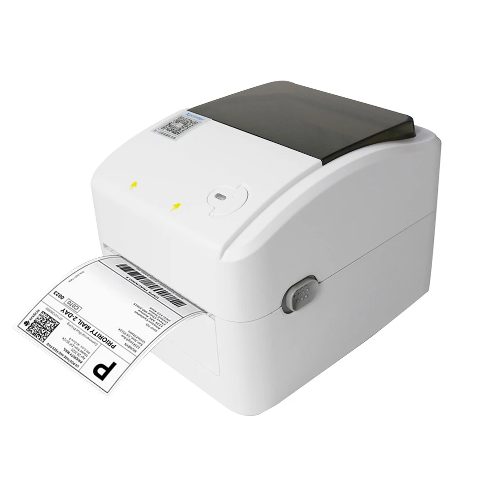 High Quality 4*6 Inches Direct Thermal Sticker Label Printer 420B Android Compatible Shipping Label Printer In Color Style