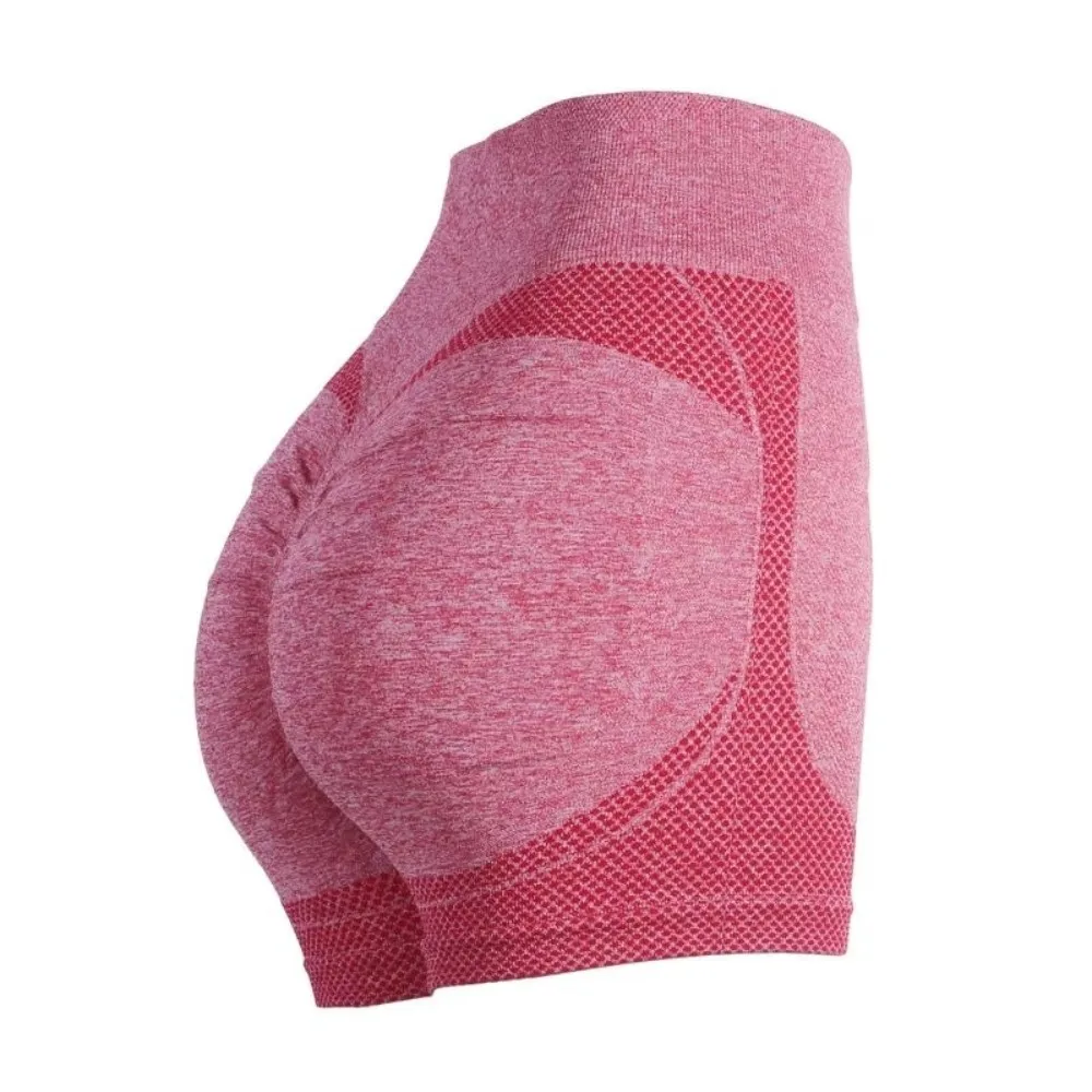 New High Waist Women Shorts High Elasticity Push Up Fitness Shorts Lift Butt Sportswear Fabric Leggings Training