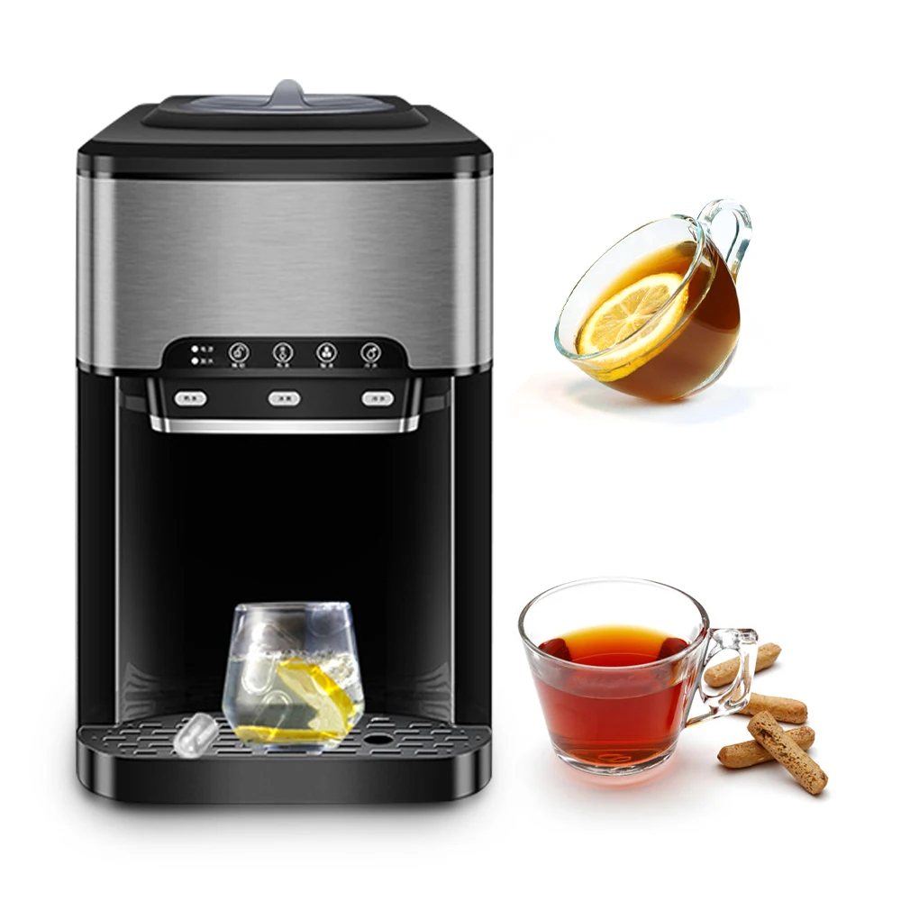 

Portable Ice Block Maker 20kgs/24h Hot Selling Water Dispenser With Ice Maker Compressor Countertop Ice Maker