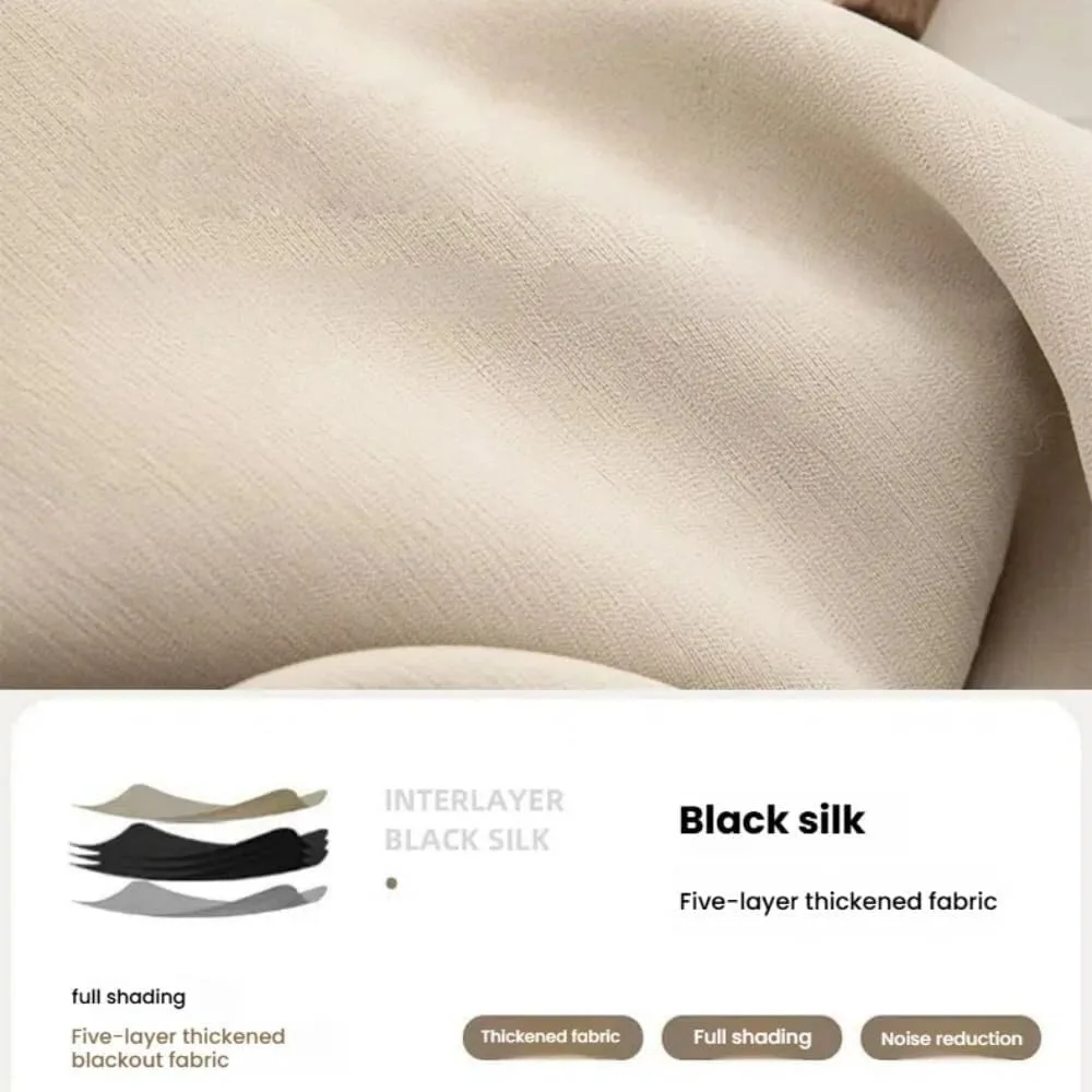 Tende oscuranti con isolamento termico con ganci, confezione da 2 tende a pieghe pizzico, pannelli stile vintage per camere da letto e soggiorni