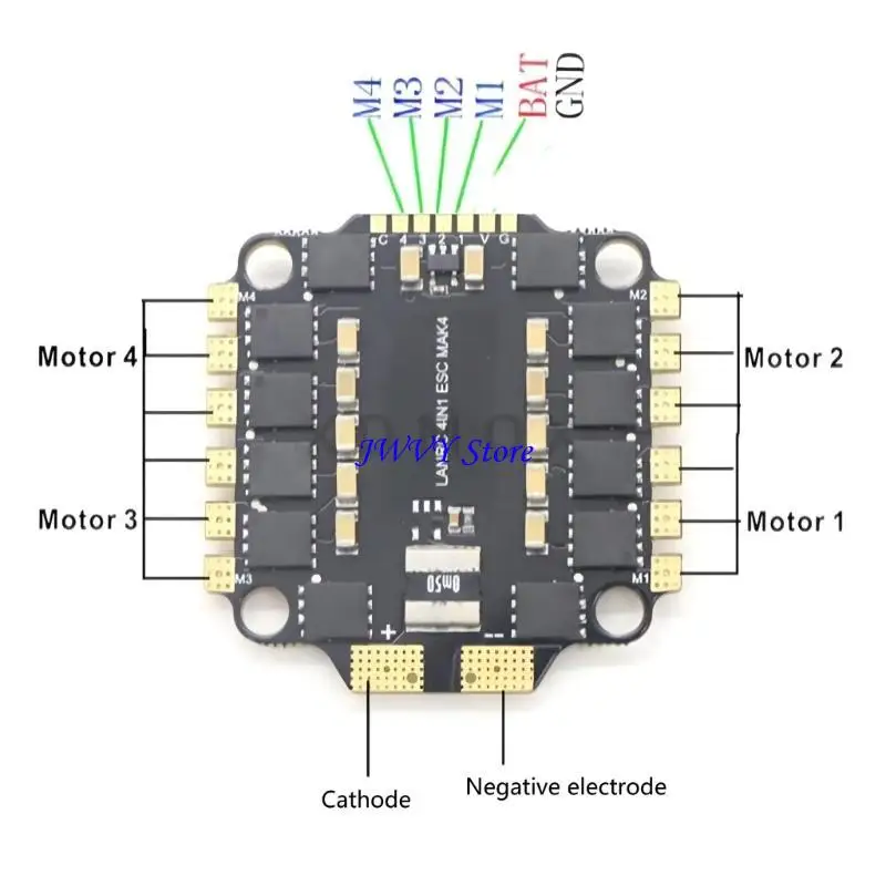 

573A F4 V3S плюс 30,5x30,5 мм Stack Stack BMI270 Плата модуля полетов.
