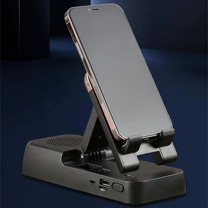 Tablet Stand No Deformation Lossless Audio Source Transmission 5w Speaker Stable Anti-slip Anti-slip Rubber Pad Desk Stand