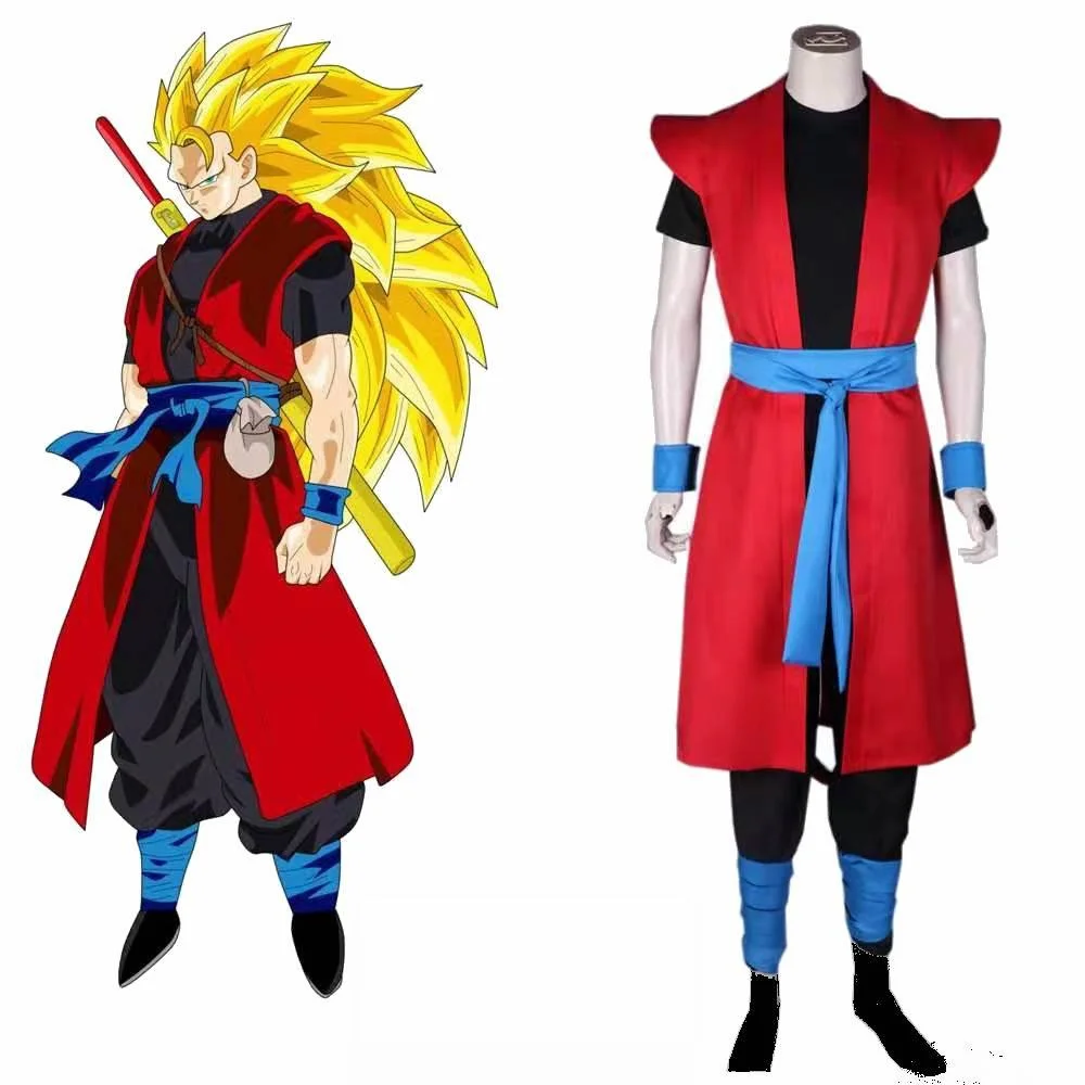 Disfraz de Dragon Ball Super Saiyan, Son Gohan, Super Goku, uniforme de Anime para adultos, traje de fiesta de Halloween para mujeres y hombres