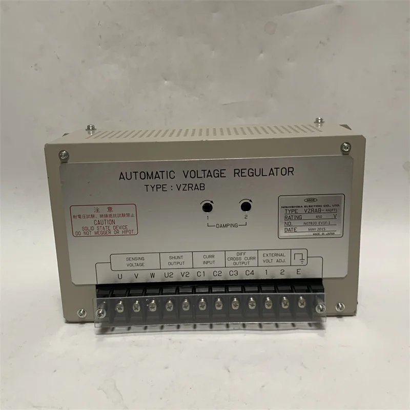 

Регулятор напряжения NISHISHIBA Marine VZLAB, автоматический контроллер регулирования напряжения для генераторных установок