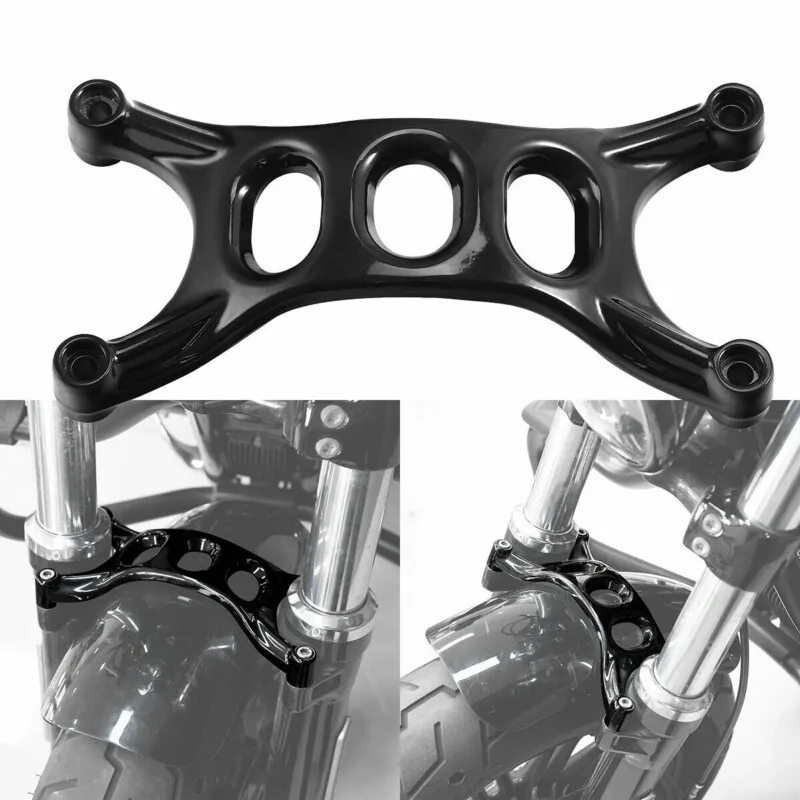 Motorcycle Front Fender Brace Forks For Harley Forty Eight 48 XL1200X 2016-2023 2022 2021 2019