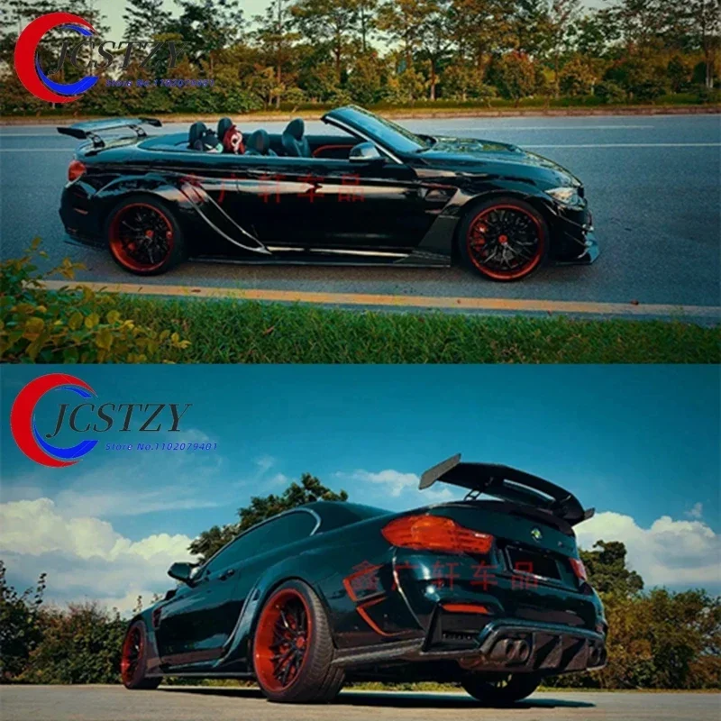 JCSTZY F80 F82 F87 M2 M3 M4 M MAD Style Carbon Fiber Rear Spoiler For Car Bmw M2 M3 M4 Car Styling