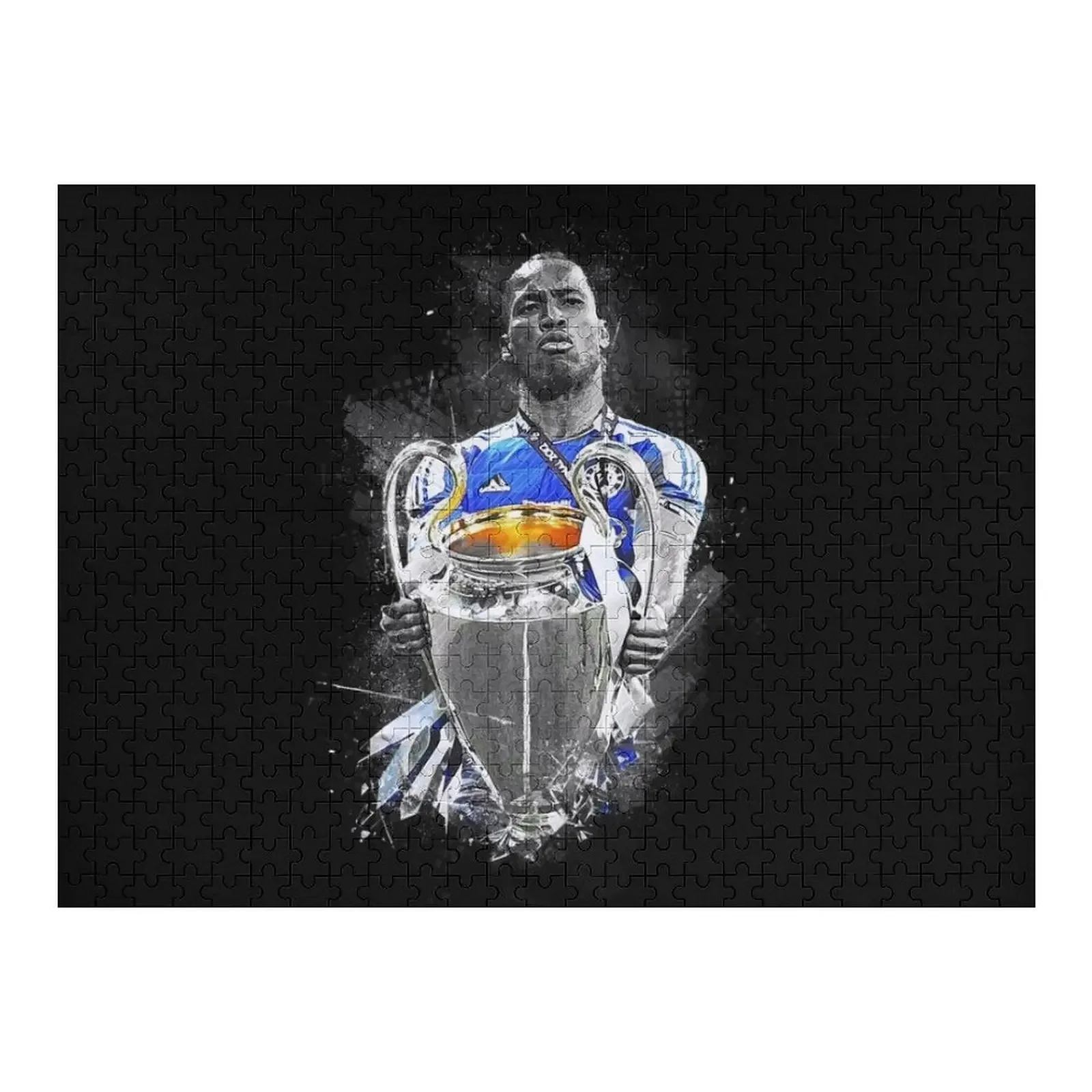 

Wallpaper Drogba Art Jigsaw Puzzle Photo Personalized Gifts Children Personalised Name Puzzle