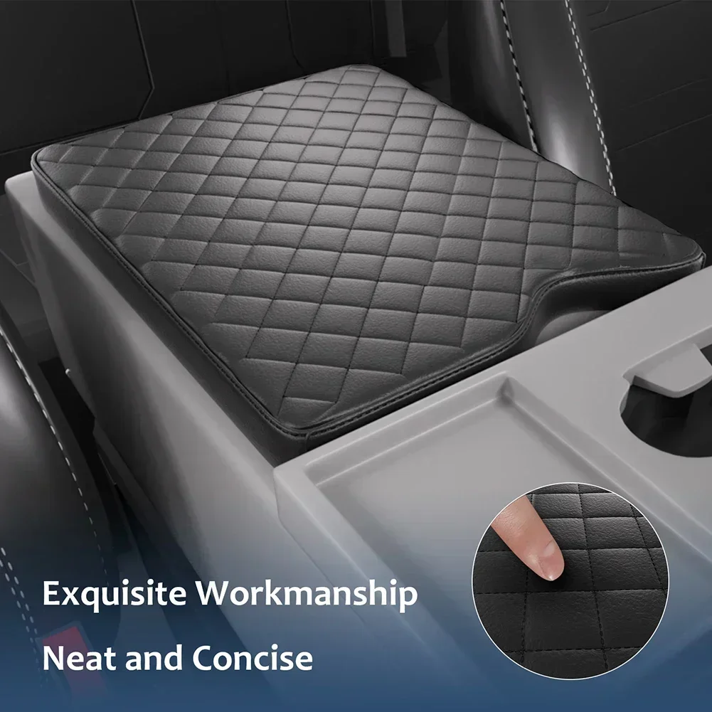 

Car Seat Center Console Lid Armrest Cover For Ford F150,F250,F350 2015-2022 Interior Armrest Warm Pad Dust Proof Car Accessories