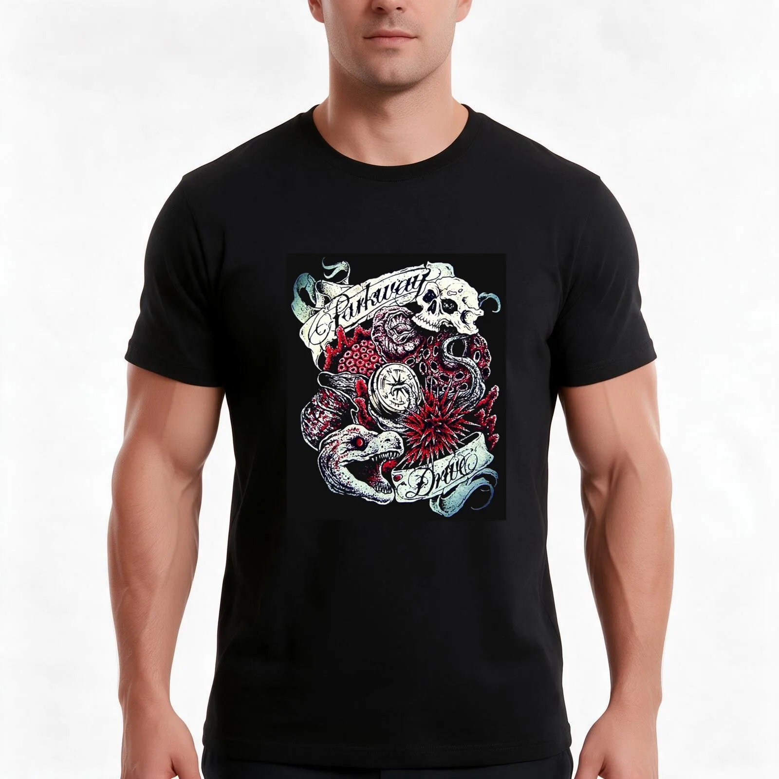 Classic Musician Metal T-Shirt, Summer Casual Cotton Tee, Oversized Streetwear Tops, Vintage Graphic Print, Unisex Men Women