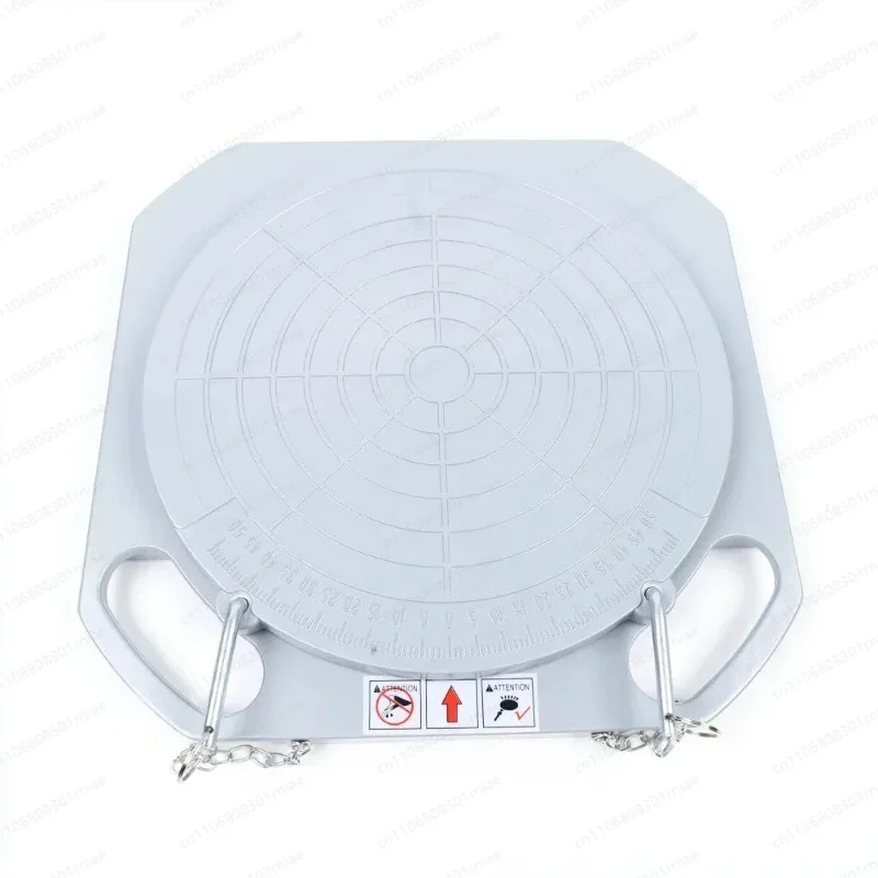 

2 Pcs Wheel Car Truck Front End Wheel Alignment Turntable Turn Plate Tool 360° Rotating