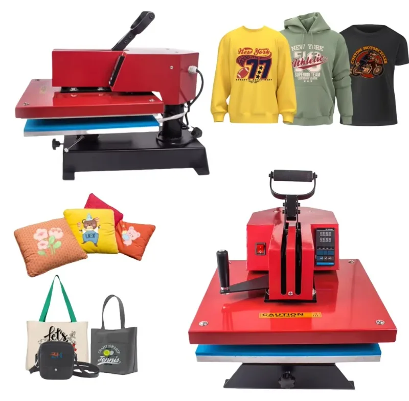 40*60cm  Garment Heat Transfer Machine Heat Press Machine for T-Shirt and  Sublimation Heat Transfer Printing