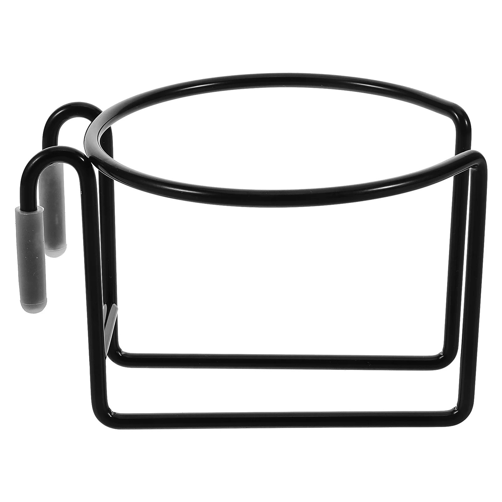 

Hanging Cup Holder for Shopping Cart Anti-Slip Sturdy Build Holds Coffee Cups Grocery Cart Drink Organizer Portable Trolley